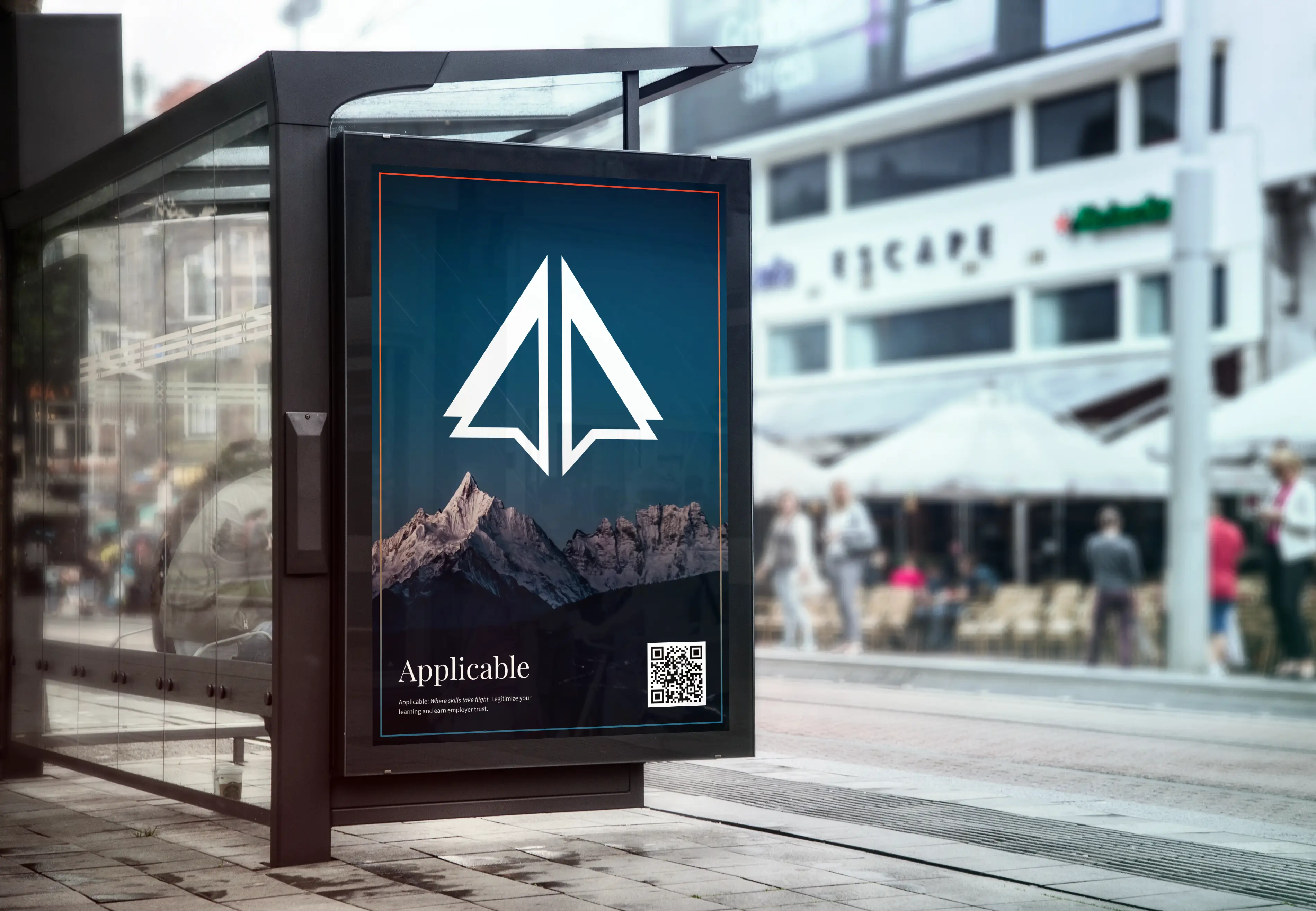 Applicable case study mockup